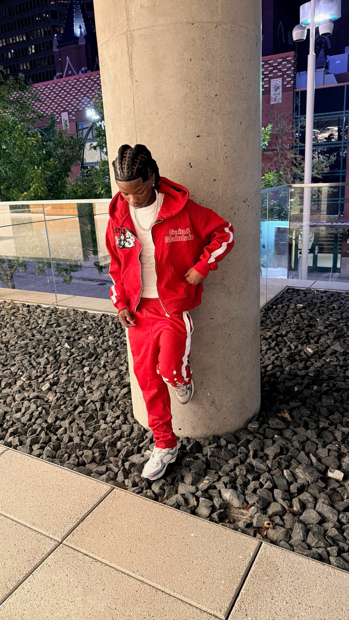 Gain&Maintain Full SweatSuit Red