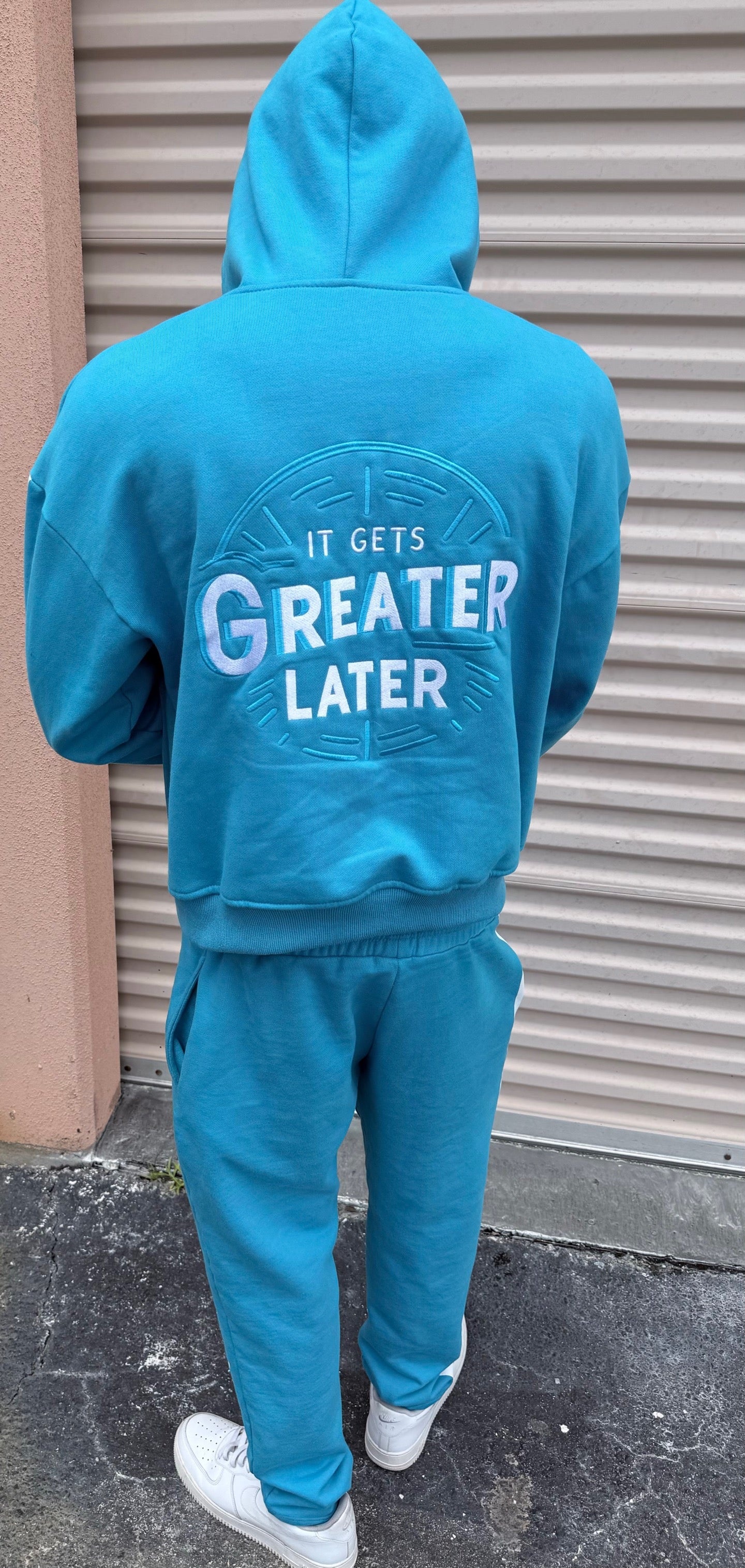 Gain&Maintain Full SweatSuit Light Blue