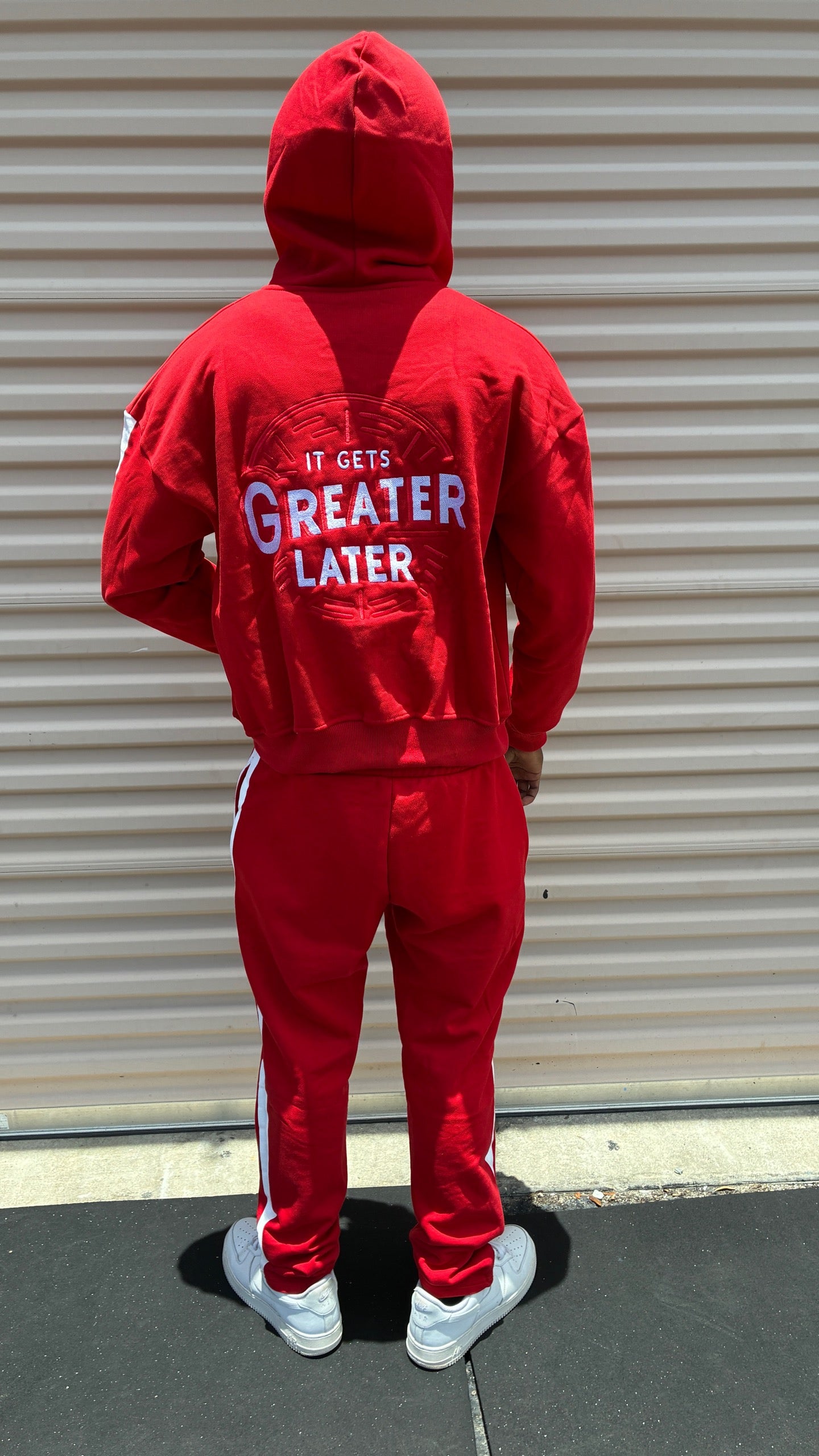 Gain&Maintain Full SweatSuit Red