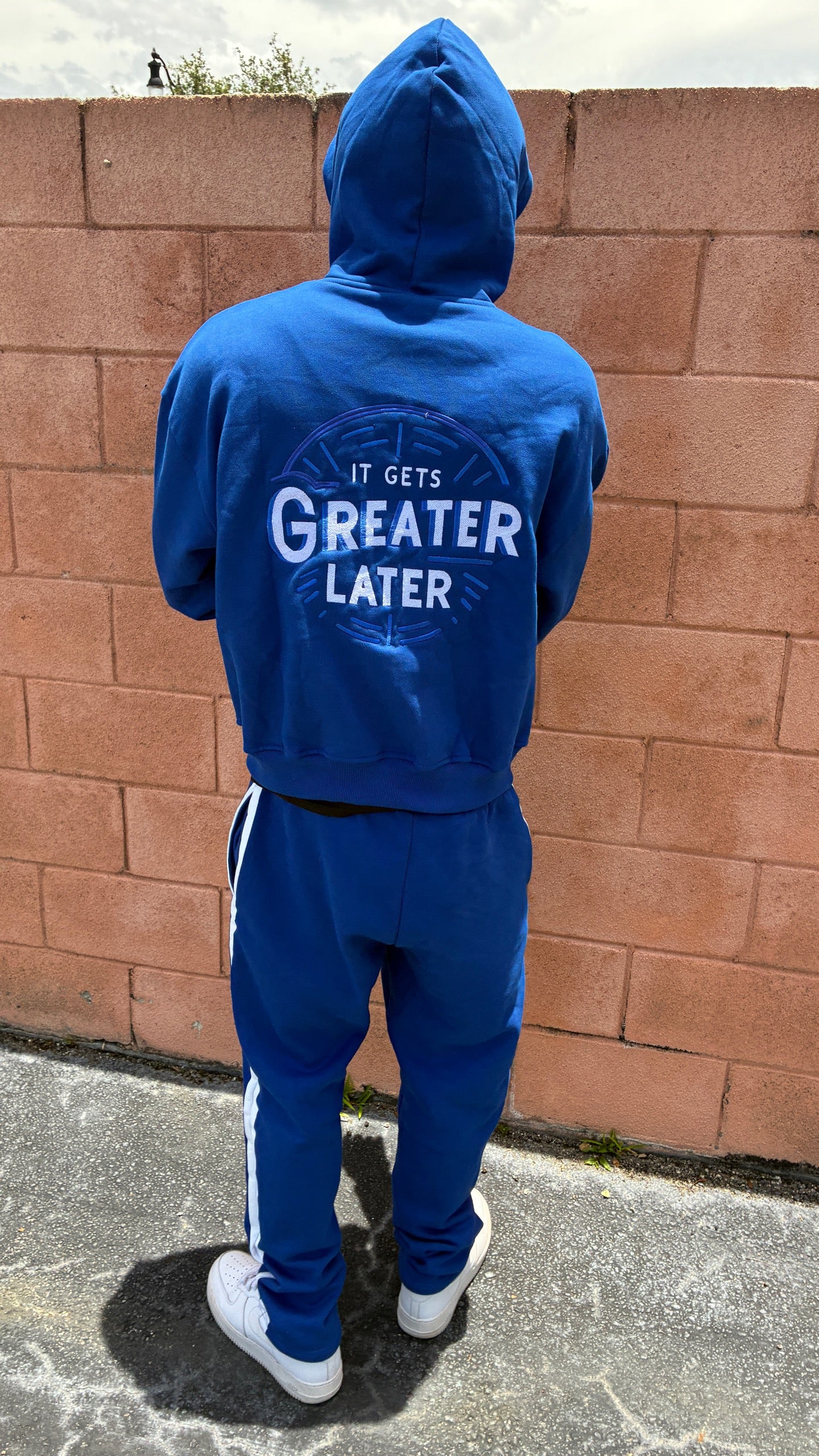 Gain&Maintain Full SweatSuit Blue